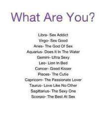 A favorite is lying on the side with one lover curled behind the other's back — crablike, if you will. What Are Cancers Good At Sexually What Are You Libra Sex Addict Virgo Sex Good Aries The God Of Sex Aquarius Does It In The Water Gemini Ultra Sexy Leo Lion