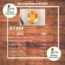 Selain itu, kami juga akan menginformasikan bagaimana cara memilih pisau dapur supaya anda tidak salah membeli. Gembo Delivery Delivery Barang Dapur Basah Kelantan Facebook