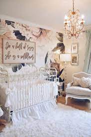 Floral Wallpaper Nursery A Vintage Inspired Nursery The Pink Dream Nursery Baby Room Floral Wallpaper Nursery Baby Girl Nursery Room