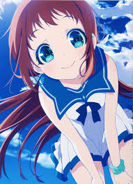 Without sentences, language doesn't really work. High Definition Anime Nagi Asu Wallpapers Manaka From Nagi No Asukara 516043 Hd Wallpaper Backgrounds Download