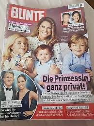 Juni hatten madeleine von schweden (31) und ehemann chris oneill (39) eine frohe botschaft verkündet: Bunte 44 2019 Eur 2 50 Picclick At