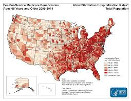 Atrial Fibrillation Fact Sheet Data Statistics Dhdsp Cdc