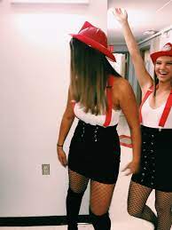 Firefighter Halloween Costume Firefighter Halloween Halloween Costumes Friends Blonde Halloween Costumes