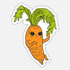 The best selection of royalty free carrot cartoon vector art, graphics and stock illustrations. Cute Kawai Chibi Funny Little Carrot Cartoon Sticker Spreadshirt