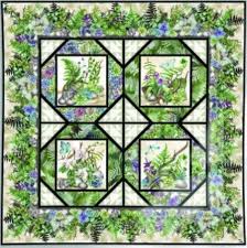 Quilt Kit Top Terrarium By Jason Yenter Finished Size 54 X 54 Terrarium Quilt Quilt Sewing Patterns Quilts