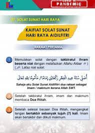 Peraturan terbaru yang ditetapkan oleh badan berwajib di beberapa buah negeri hanya menghadkan jumlah 12. Panduan Solat Sunat Hari Raya Aidilfitri Di Rumah Dari Jakim Maskulin