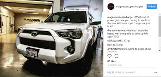 Use for comparison purposes only. Trd 4runner Superchargers 5th Gen Toyota 4runner Supercharger