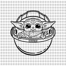 Download Baby Yoda Svg Baby Yoda Vector Baby Yoda Digital File Star Wars Svg Star Wars Vector The Mandalorian The Child Svg Yoda Png Yoda Drawing Star Wars Baby
