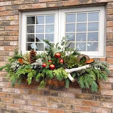 Oliverandrust S Photo On Snapwidget Christmas Window Boxes Front Door Christmas Decorations Outdoor Christmas Planters
