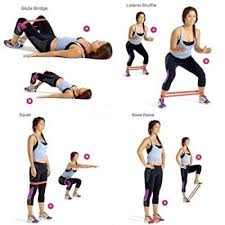 Resistance Bands 5pcs Loop Exercise Yoga Elastic Fitness Training Workout Band Resistance Workout Leg Workout With Bands Band Workout