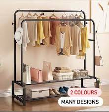 Customized pax storage solution with shoe racks and accessories storage. Open Wardrobe Ikea Furniture Home Living Carousell Singapore