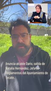 Alcalde de #Tecate anuncia salida de la Jefa de reglamentos Natalia  Hernández tras polemica sucitada el dia de ayer, con una serie de denuncias  que se hicieron publicas. #fyp #tecatebajacalifornia