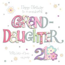 Birthday Wishes For 21 Year Old Granddaughter Find Many Great New Used Options And Get The Best Deals For Granddaughter 21st Birthday G 21st Birthday Wishes Happy 21st Birthday Happy 21st Birthday Wishes