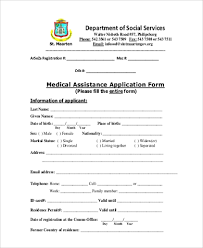 If your loved one was an active member of their community, whether through a church or volunteer organization, use the following template to reach out. Free 9 Sample Medical Application Forms In Pdf Ms Word