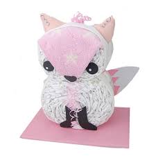 Windelfuchs Madchen Windeltorte Com Windel Tiere Windeltorten Madchen Baby Geschenke Basteln