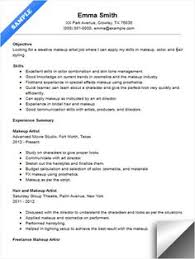 Resumes for Makeup Artists Music Production Contract Template ...