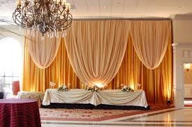 Black And Gold Backdrop Curtains Gold Backdrop With Full Valance Gold Champagneandgold Fabricbackdrop Custombackdrop Goldbackdrop Customvala Curtain Backdrops Elegant Curtains Hall Decor