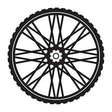 Black And White Wheels Clipart Bicycle Wheel Vector Format Bicycle Wheel Wheel Art Bike Logo