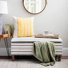Black And White Storage Bench Black And White Striped Storage Bench From Kirkland S White Furniture Living Room Home Decor Furniture