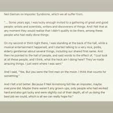 Idea By Charity Heroux On Gaiman Syndrome Quotes Gaiman Imposter