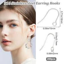 Chandelier Hooks For Crystals 200pcs Round Edged Split Circular Ring Clips  And 20pcs Chandelier Crystal Hooks For Split Ring