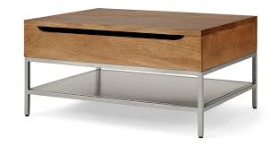 made com table basse avec plateau relevable table basse table basse rangement