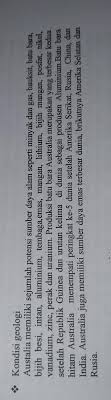 Pada waktu itu kulit bumi masih sangat panas, sehingga belum ada kehidupan di atasnya. Geologi Adalah Brainly Siswapelajar Com