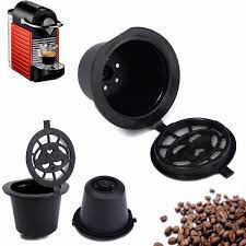 De'longhi edg110.wb new pod coffee machine nescafé dolce gusto piccolo xs white. Reusable Nespresso Capsules Refillable Pod Single Serve Coffee Filters For Nespresso Brewing Machines 3 Pack Walmart Com Walmart Com