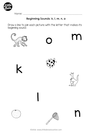 Free Preschool Phonics Worksheet On Beginning Sounds For Letters K L M N O For Preschool Preschool Phonics Worksheets Preschool Letters Phonics Worksheets