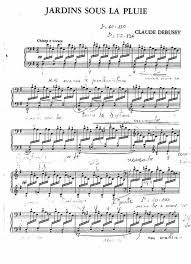 Claude Debussy Preludes La Mer Isle Joyeuse Jardins Sous La Pluie Arabesques Sheet Music