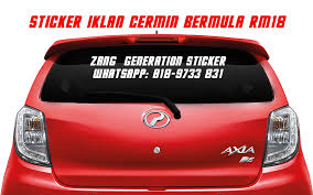Dengan insurans tambahan cermin, anda tak perlu bayar apabila berlaku kerosakan kepada cermin kereta. Sticker Kereta Zang Sticker Posts Facebook