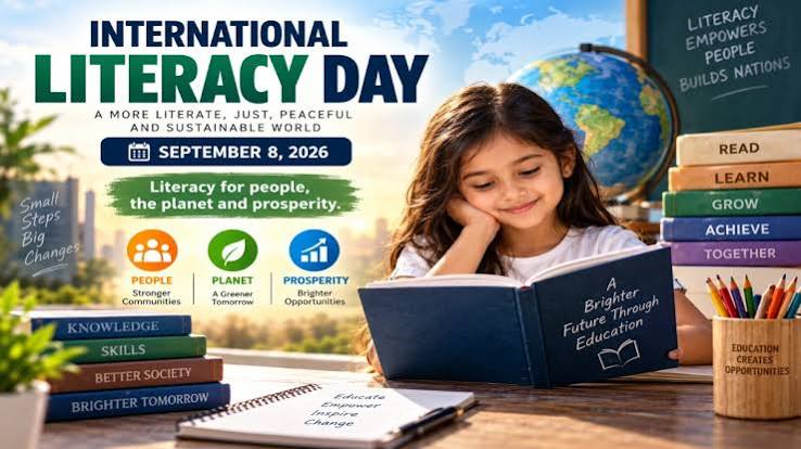 International Literacy Day 2026: Date, Theme, History & Importance