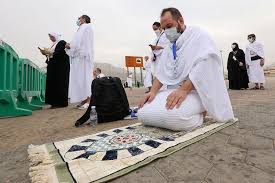 During the ninth day of the hajj, the holiest day in islam, pilgrims gather at the plain of arafat to seek god's mercy, and muslims elsewhere fast for the day. M6qwqcbxcndq4m