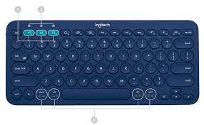 But logitech does one better: Logitech Bluetooth Multi Device Keyboard K380 Setup Guide