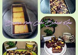 Biscuit cake can be prepared without any frosting. Resep Brownies Nutri Cake Biskuit Kukus Oleh Lanjarsih Mama Fifian Cookpad