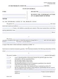 Highly professional · temporary guardianship · trusted form templates Free Georgia Child Custody Form Pdf Template Form Download