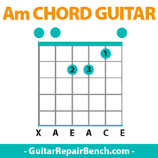 A Minor Chord Guitar Am Chords Guitar Finger Position