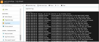 Application insights, a feature of azure monitor, is an extensible application performance management (apm) in this post, i showed enabling diagnostics logging in app service and showed various options that are available for azure app service. System Diagnostics Trace Application Logging Log Stream On Azure App Service Function App The Best C Programmer In The World Benjamin Perkins