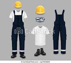 Download Work Wear And Uniform Set Vector Isolated Illustration Professional Work Wear And Uniform Set Vector Isolated Illustration Canstock