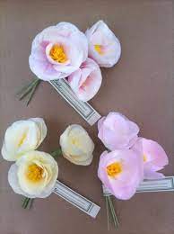 Paper Begonia Bundles The Green Vase Green Vase Flower Window Paper Flowers