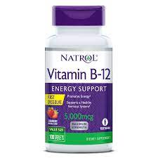 Explore puritan's pride® vitamin b. Natrol Vitamin B 12 Energy Support Strawberry Fast Dissolve Tablets