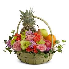 Maybe you would like to learn more about one of these? Flowers With Fruits Basket At Send Flowers