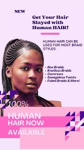 Our Sister Company now has Human Hair for Braiding! Here are a few styles  that our Boho Human Hair can be used for:, 💕Cornrows , 💕Tree Braids,  💕Bohemian Locs, 💕Waterfall Braids, 💕Bohemian Braids, ...