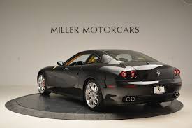 2008 ferrari 599 gtb fiorano. Pre Owned 2008 Ferrari 612 Scaglietti Oto For Sale Miller Motorcars Stock 4713