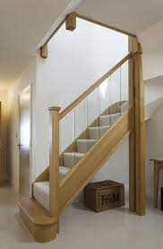 Create A Clean And Crisp Look In Your Hallway With A Glass Balustrade Staircase Feature Home Stairs Design Glass Staircase Staircase Design