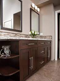 Tangkula bathroom cabinet wall mounted with double mirror doors, wood hanging cabinet with doors and shelves vasagle lowell storage cabinet, standing cabinet, industrial floor cabinet, side cabinet with shelf, multifunctional in living room, bedroom, hallway, rustic brown. 9 Bathroom Vanity Ideas Wood Bathroom Vanity Dark Wood Bathroom Bathrooms Remodel
