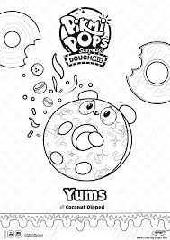Create your own coloring book for kids of all ages. Moose Toys Doughmis Printable Coloring Pages Printable