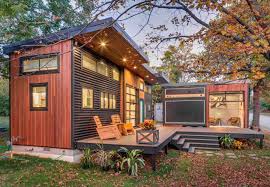 Amplified Tiny House Modern Home In Fayetteville Arkansas By Brian Tiny House Exterior Tiny House Nation Modern Tiny House