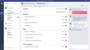 Use chat instead of email. Microsoft Teams Wikipedia