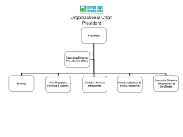 Organizational Chart President President Provost Vice